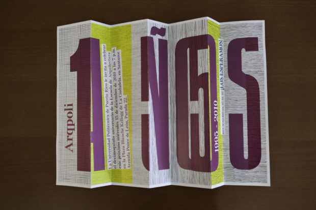 As the person used the invitation, the thought "15 years" was revealed by typography as the accordion expanded.