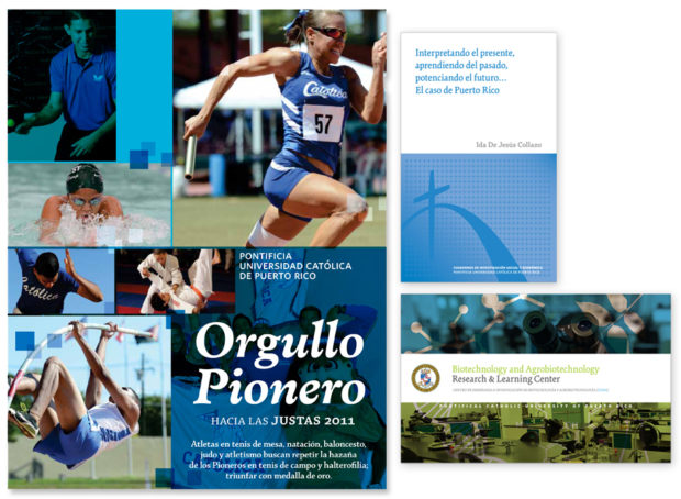Sample of publications designed